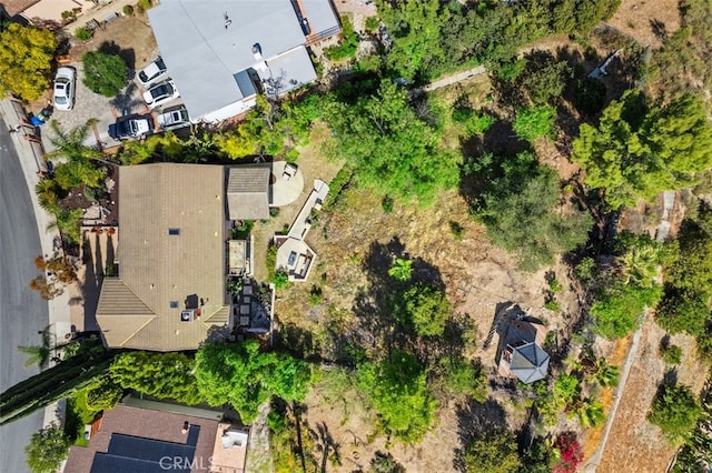 aerial view of residential area