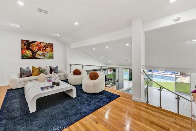 18782 Peppertree Dr, Villa Park, CA 92861 - living room with wood finished floors, recessed lighting, and baseboards