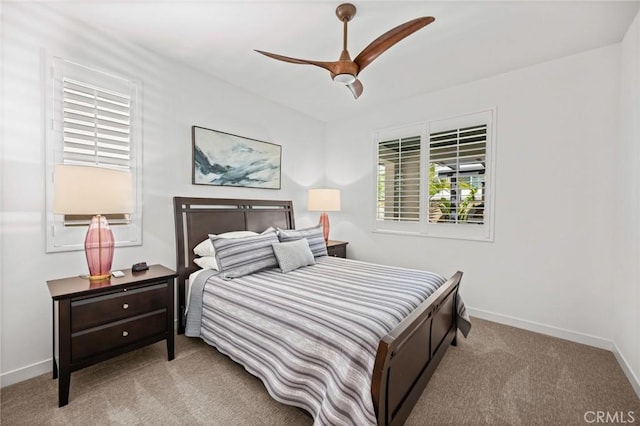 32404 Old Sage Dr, San Juan Capistrano, CA 92675 - bedroom with carpet flooring, baseboards, and ceiling fan
