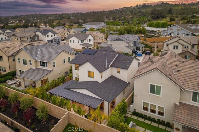 32404 Old Sage Dr, San Juan Capistrano, CA 92675 - aerial view at dusk of a residential view