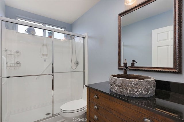 24632 Stagg St, West Hills, CA 91304 - full bathroom with vanity and a stall shower
