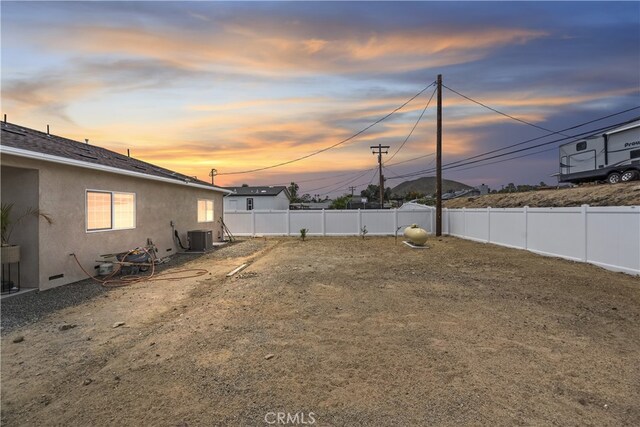 23900 Vista Way, Menifee, CA 92587 - fenced backyard featuring cooling unit