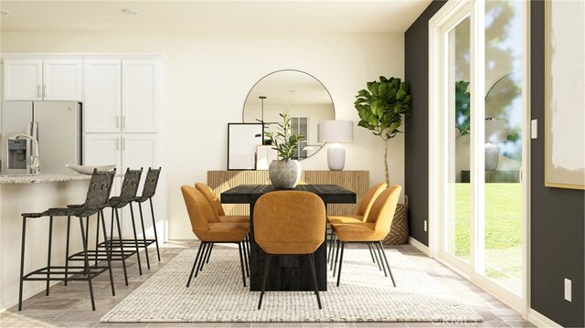 30051 Sunset Pier Dr, Menifee, CA 92584 - dining space featuring baseboards