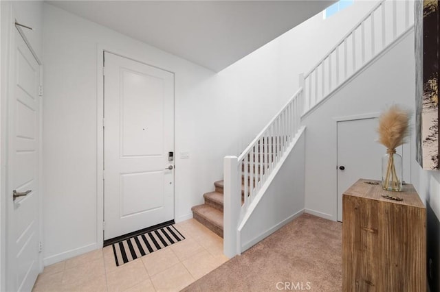 11475 Sheridan Way, Beaumont, CA 92223 - entryway featuring stairs and baseboards