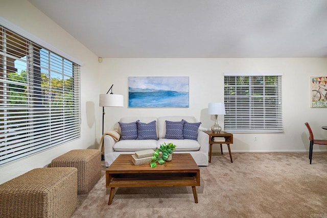 2935 Via Emerado, Carlsbad, CA 92009 - carpeted living room with baseboards