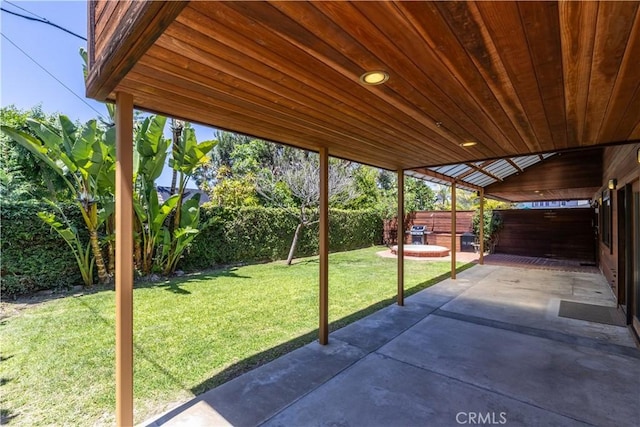 view of patio / terrace