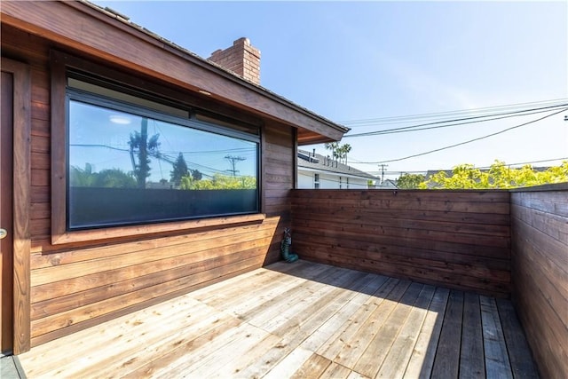 view of deck