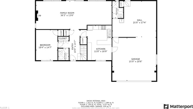 2405 Tustin Ave, Costa Mesa, CA 92627 - floor plan / room layout