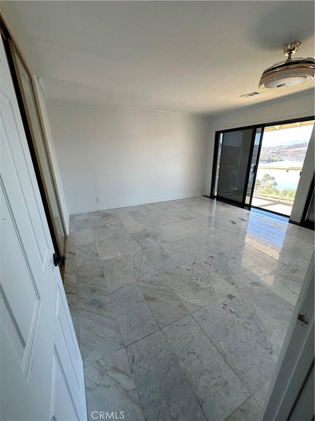 22564 Inspiration Pt, Canyon Lake, CA 92587 - empty room with marble finish flooring