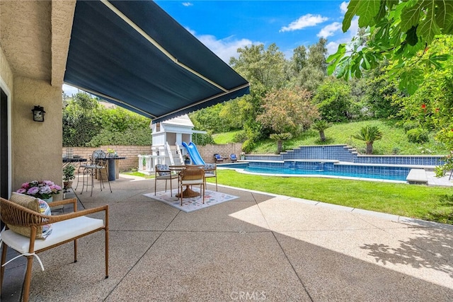 24441 Indian Hill Ln, West Hills, CA 91307 - view of patio featuring a playground