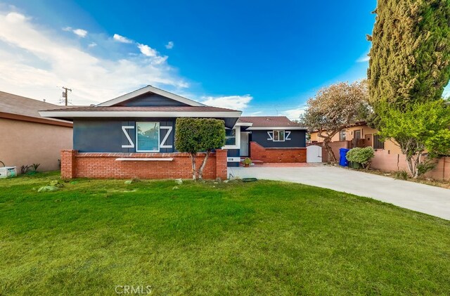 back of property with brick siding