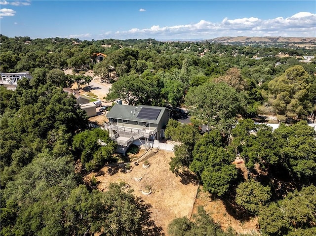 5740 Violeta Ave, Atascadero, CA 93422 - aerial view of property's location featuring a heavily wooded area