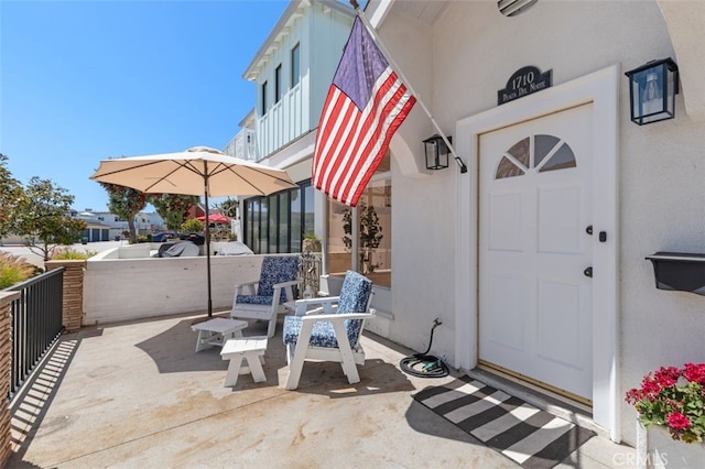 1710 Plaza Del Norte, Newport Beach, CA 92661 - view of exterior entry featuring stucco siding