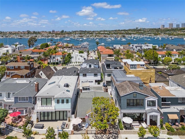 1710 Plaza Del Norte, Newport Beach, CA 92661 - aerial view of residential area featuring a nearby body of water
