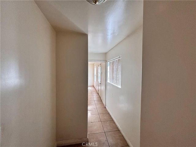 2413 Maynard Dr, Duarte, CA 91010 - hallway featuring light tile patterned floors and baseboards