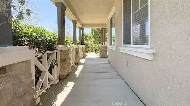 14247 Symphony Ct, Eastvale, CA 92880 - view of patio featuring a porch
