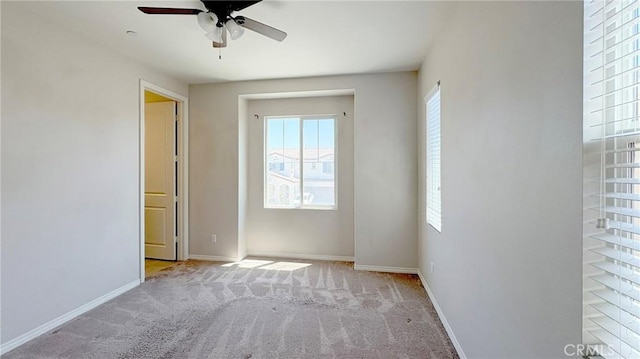 14247 Symphony Ct, Eastvale, CA 92880 - carpeted spare room featuring ceiling fan and baseboards