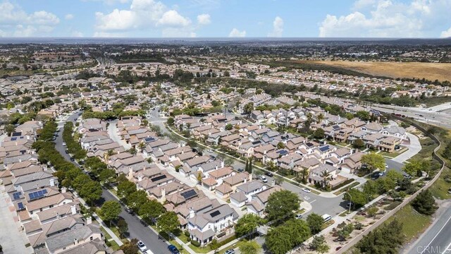 1444 Wooden Valley St, Chula Vista, CA 91913 - aerial view of property and surrounding area with nearby suburban area