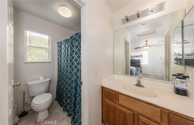 7840 La Cresta St, Highland, CA 92346 - bathroom with connected bathroom, toilet, and vanity