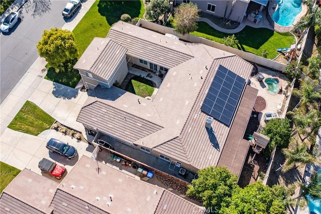 7840 La Cresta St, Highland, CA 92346 - view of subject property featuring a pool area