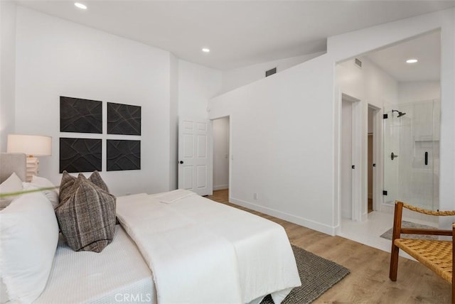 8 Galanto, Irvine, CA 92614 - bedroom with light wood finished floors, recessed lighting, and baseboards