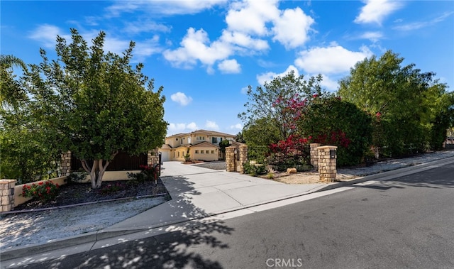 18660 Sunset Knoll Dr, Riverside, CA 92504 - obstructed view of property featuring fence and a gate