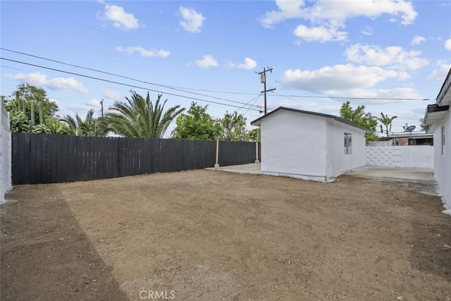 11177 Tamarack Ave, Pacoima, CA 91331 - fenced backyard featuring an outbuilding