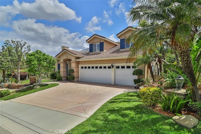 536 Granite Hills St, Simi Valley, CA 93065 - view of front facade featuring stucco siding, concrete driveway, and an attached garage