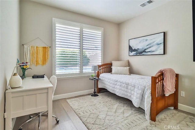 536 Granite Hills St, Simi Valley, CA 93065 - bedroom featuring light wood-style floors, baseboards, and a desk