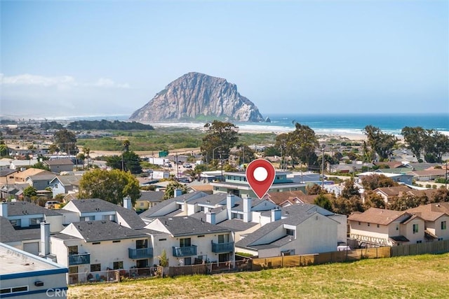 391 Sequoia St Unit 5, Morro Bay, CA 93442 - aerial view of residential area featuring a nearby body of water