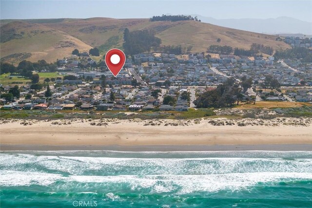 391 Sequoia St Unit 5, Morro Bay, CA 93442 - drone / aerial view of a water and mountain view