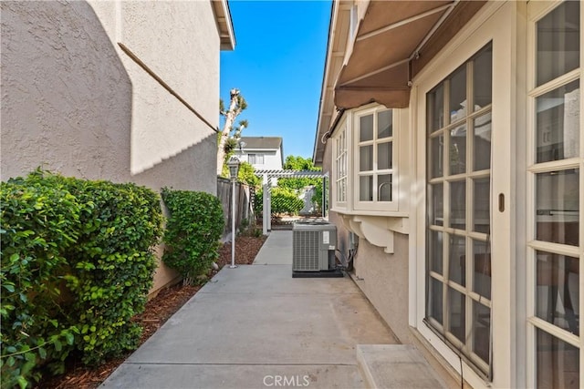 18 Blazing Star, Irvine, CA 92604 - view of patio / terrace with central AC unit and fence