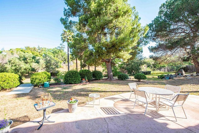 2432 Live Oak Rd, Escondido, CA 92029 - view of patio / terrace with outdoor dining area