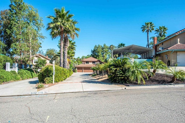 2432 Live Oak Rd, Escondido, CA 92029 - view of front of home featuring a carport