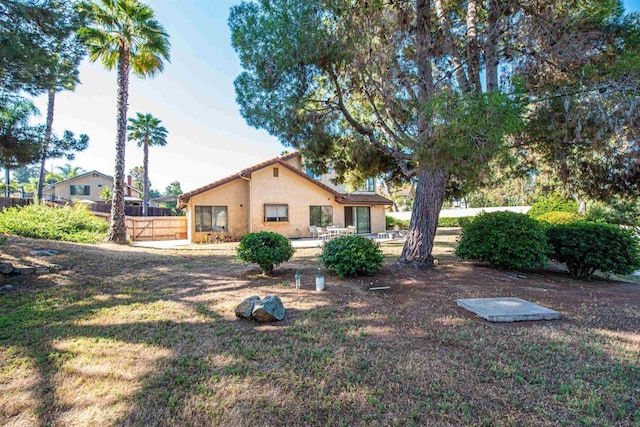 2432 Live Oak Rd, Escondido, CA 92029 - rear view of property featuring stucco siding