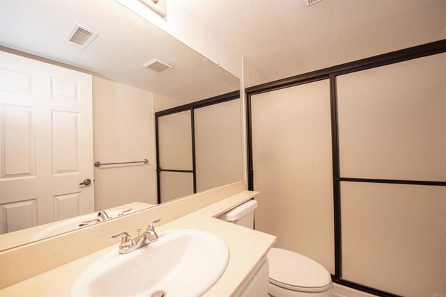 2432 Live Oak Rd, Escondido, CA 92029 - full bathroom with toilet, a shower stall, and vanity