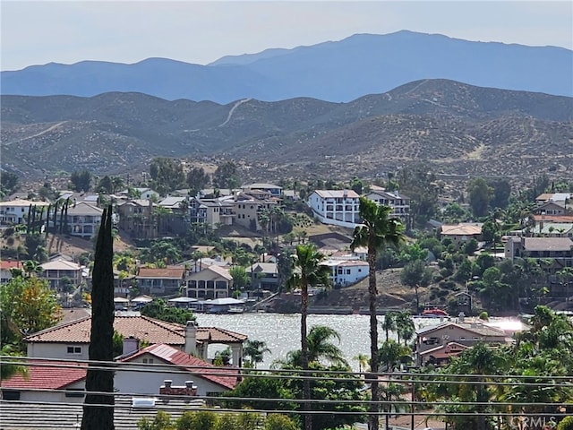 28856 Yosemite Pl, Canyon Lake, CA 92587 - view of mountain backdrop with nearby suburban area