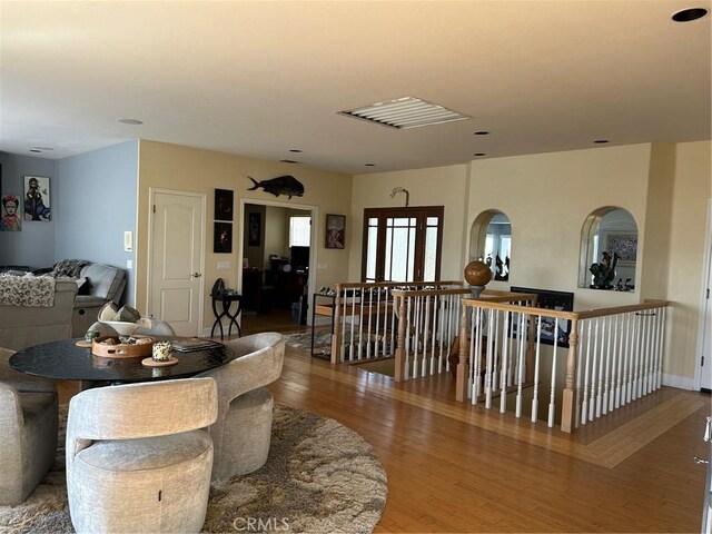 28856 Yosemite Pl, Canyon Lake, CA 92587 - living area featuring wood finished floors