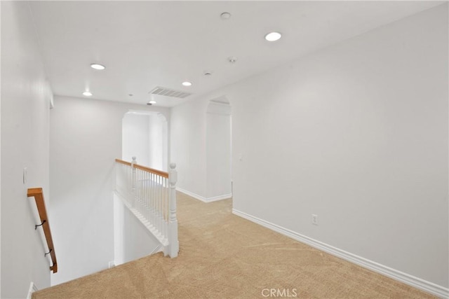 5176 Glenview St, Chino Hills, CA 91709 - spare room with light carpet, recessed lighting, and baseboards