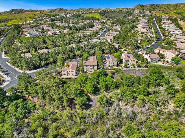 5176 Glenview St, Chino Hills, CA 91709 - aerial view of property and surrounding area with nearby suburban area and mountains