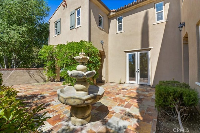 5176 Glenview St, Chino Hills, CA 91709 - view of patio / terrace featuring french doors