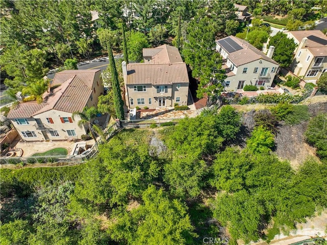 5176 Glenview St, Chino Hills, CA 91709 - aerial view of residential area with a tree filled landscape