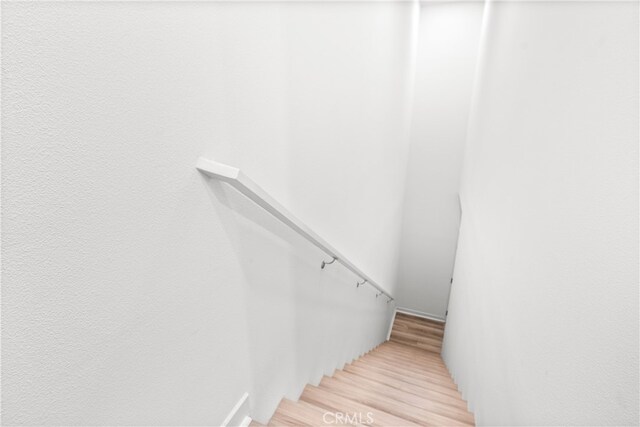 1201 Lasso Way Unit 202, Rancho Mission Viejo, CA 92694 - stairway featuring wood finished floors