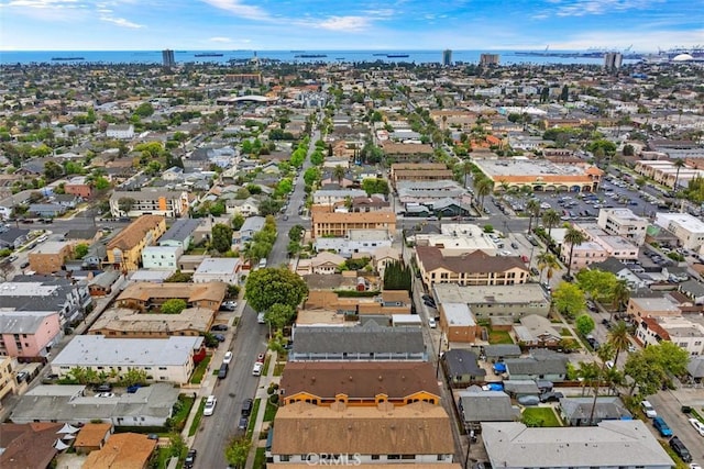1061 Dawson Ave, Long Beach, CA 90804 - aerial view of property's location featuring a large body of water and nearby suburban area