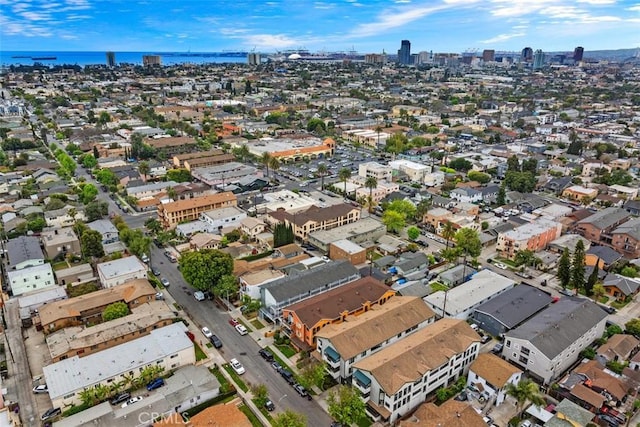 1061 Dawson Ave, Long Beach, CA 90804 - aerial view of property and surrounding area with nearby urban area