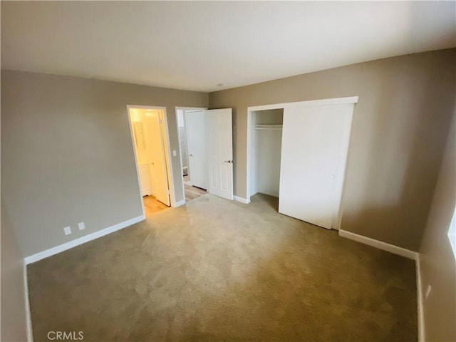 1061 Dawson Ave, Long Beach, CA 90804 - unfurnished bedroom with baseboards, light colored carpet, and a closet