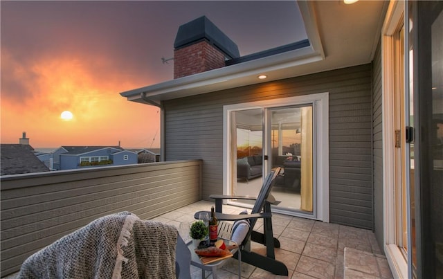 1850 Laurel Pl, Cambria, CA 93428 - view of patio / terrace with a balcony
