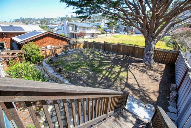 1850 Laurel Pl, Cambria, CA 93428 - fenced backyard featuring a residential view
