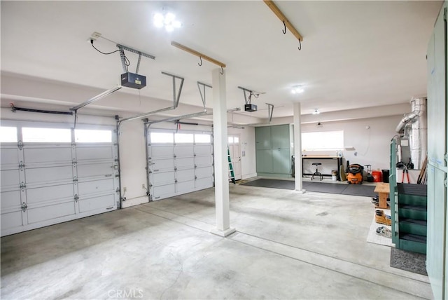 1850 Laurel Pl, Cambria, CA 93428 - garage featuring a garage door opener