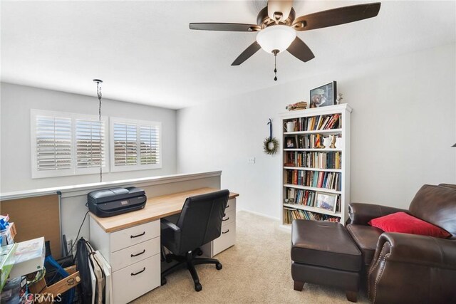 69 Cloudcrest, Aliso Viejo, CA 92656 - office space featuring light carpet and ceiling fan